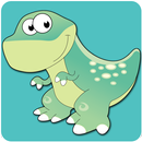 Dinosaurs Free edu puzzle aplikacja