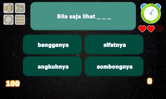 Arti Sebuah Keangkuhan - Lingua Lyric Game syot layar 1