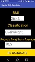 برنامه‌نما Dagba BMI Calculator عکس از صفحه