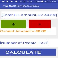 Tip Calculator/Splitter Affiche
