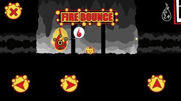 Fire Bounce ball game Affiche