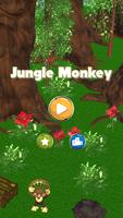Jungle Monkey Fruit 3D Games Cartaz
