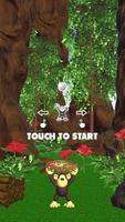 Jungle Monkey Fruit 3D Games imagem de tela 1