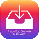 FB IG Video Downloader ícone
