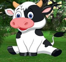 Poster Talking Cow FUN New HD Games