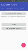2 Schermata DjVU to PDF converter