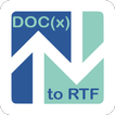 DOC(x) to RTF Converter