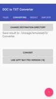 DOC to TXT converter screenshot 3