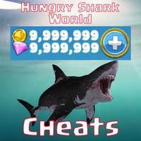 Cheats Hungry Shark Word Plakat