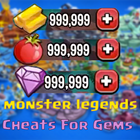 Cheats Monster Legends Zeichen
