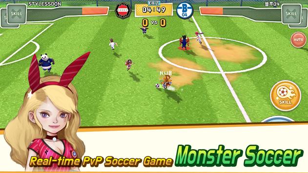 MonsterSoccer:BattleLeague Cartaz