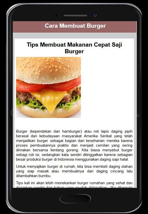  Cara  Menggambar Makanan  Burger Mengggambar dan Mewarnai 