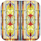 nieuw glas in lood-icoon