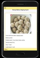 برنامه‌نما Resep Menu Bakso Enak عکس از صفحه