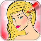 Beauty Queen Coloring Book আইকন