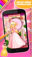 Beauty Queen Coloring Book পোস্টার