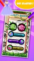 Beauty Queen Coloring Book স্ক্রিনশট 1