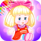 Doll Coloring Book icon