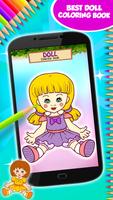 Doll Coloring Book poster
