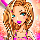 Fashion Girl Coloring Book icon