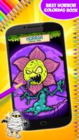 Horror Coloring Book پوسٹر