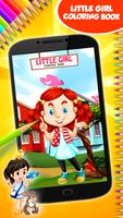 Little Girl Coloring Book poster