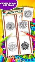 Relax Mandala Coloring Book اسکرین شاٹ 2