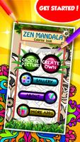 برنامه‌نما Zen Mandala Coloring Book عکس از صفحه