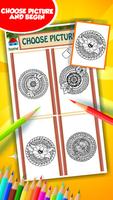 برنامه‌نما Zen Mandala Coloring Book عکس از صفحه
