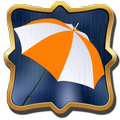 ”Rain Umbrella Weather Widget