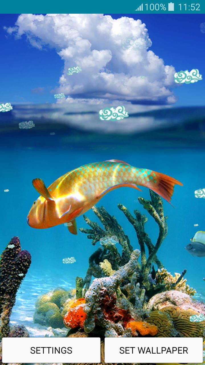 Live Wallpapers Under The Sea APK voor Android Download