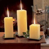 Three Candles Live Wallpaper icono