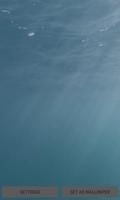 Underwater Ocean Live Wallpaper capture d'écran 2