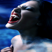 Vampire Teeth Live Wallpaper icon