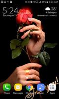 Valentine Red Rose LWP screenshot 1