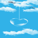 Water Bubble Heart LWP APK