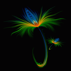 Abstract Flower LWP simgesi
