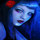 Icona Beauty In Blue Live Wallpaper