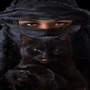 Black Cat Girl LWP APK