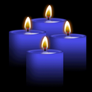 Blue Candles Live Wallpaper APK