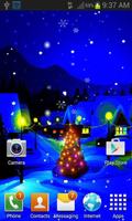 Blue Christmas Night LWP poster