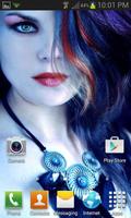 Blue Eyes Beauty LWP syot layar 1