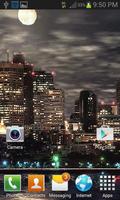 City In Night LWP imagem de tela 1