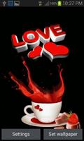 Coffee Love Live Wallpaper پوسٹر