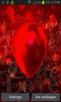 Dark Red Heart LWP poster