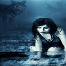 Fantasy Wolf Girl LWP APK
