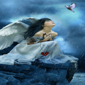 Fairy In Rain LWP