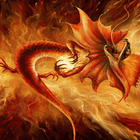 Fiery Dragon Live Wallpaper icône