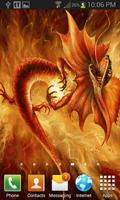 Fiery Dragon Live Wallpaper ภาพหน้าจอ 2