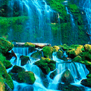 APK Green Mountain Waterfall LWP